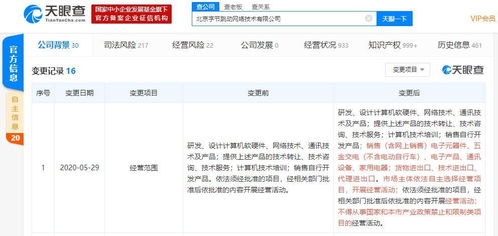 字節(jié)跳動拓展業(yè)務(wù)版圖 新增家電與電子產(chǎn)品銷售等經(jīng)營范圍